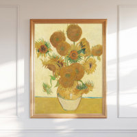 Vincent Van Gogh Sonnenblumen 1888 Vintag