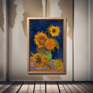 Vincent Van Gogh - Sonnenblumen, 2. Version Fotodruck