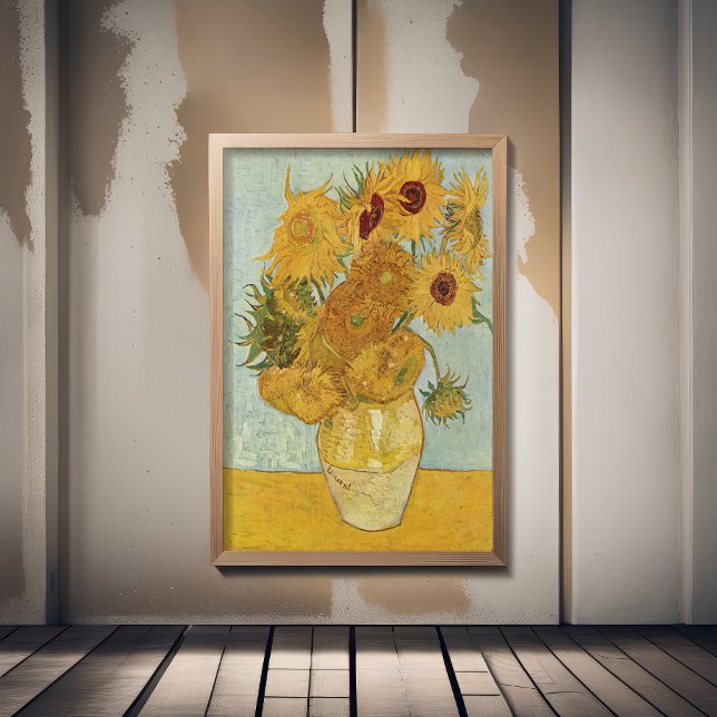 Vincent Van Gogh - Sonnenblumen, dritte Version Poster (Von Creator hochgeladen)