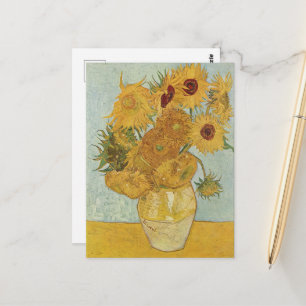 Vincent Van Gogh - Sonnenblumen, dritte Version Postkarte