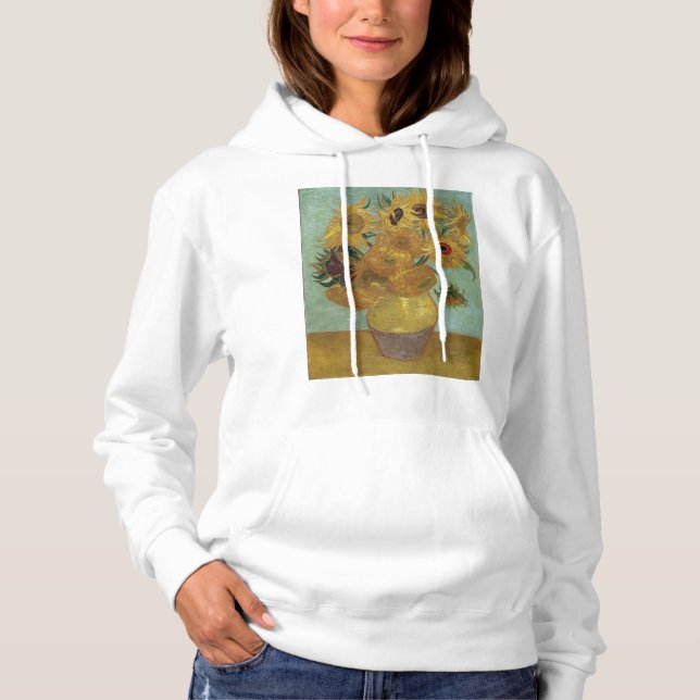 Vincent Van Gogh - Sonnenblumen Hoodie (Vorderseite)