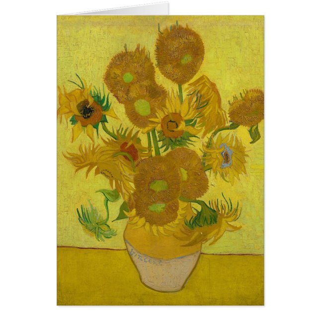Vincent Van Gogh Sonnenblumen - Klassische Kunst,  (Vorne)