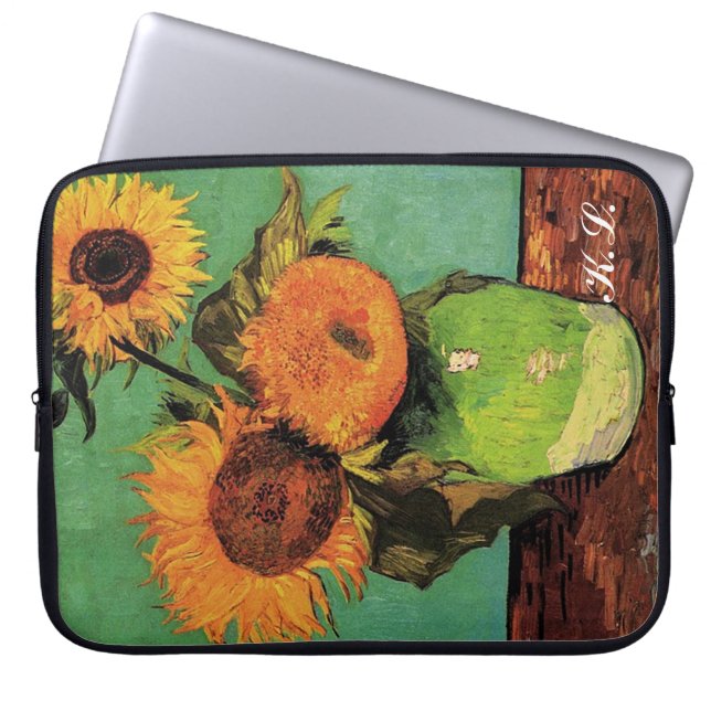Vincent van Gogh, Sonnenblumen Laptopschutzhülle (Vorderseite)