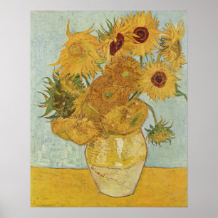 Vincent Van Gogh, Sonnenblumen Poster