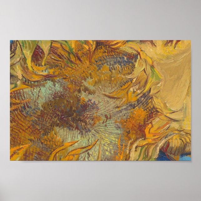 Vincent van Gogh - Sonnenblumen Poster (Vorne)