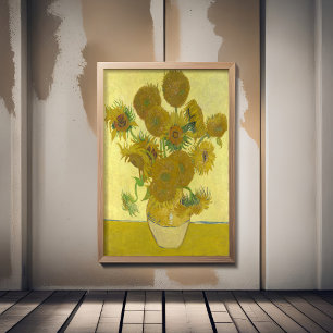 Vincent Van Gogh - Sonnenblumen, vierte Version Fotodruck