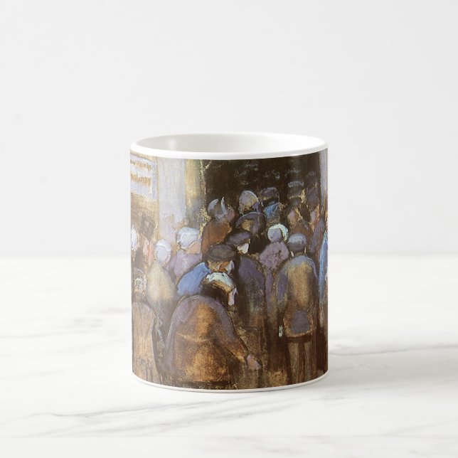 Vincent van Gogh Staat Lottery Office (Poor Money) Kaffeetasse (Mittel)
