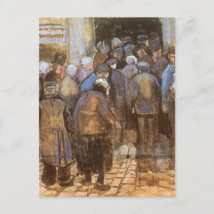 Vincent van Gogh Staat Lottery Office (Poor Money) Postkarte