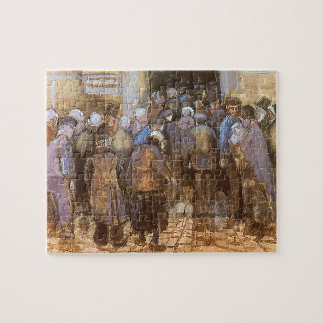 Vincent van Gogh Staat Lottery Office (Poor Money) Puzzle (Horizontal)