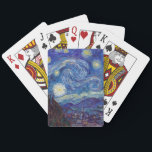 VINCENT VAN GOGH - Starry night 1889 Spielkarten<br><div class="desc">VINCENT VAN GOGH - Starry night 1889Öl auf Leinwand</div>