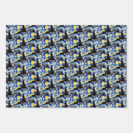 Vincent van Gogh Starry Night Art Gift Geschenkpapier Set