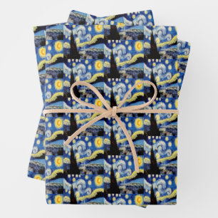 Vincent van Gogh Starry Night Art Gift Geschenkpapier Set