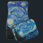 Vincent van Gogh - Starry Night Autofußmatte<br><div class="desc">Starry Night,  berühmtes Gemälde von Vincent van Gogh</div>