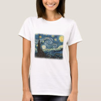 Vincent van Gogh, Starry Night. Berühmte Kunst.