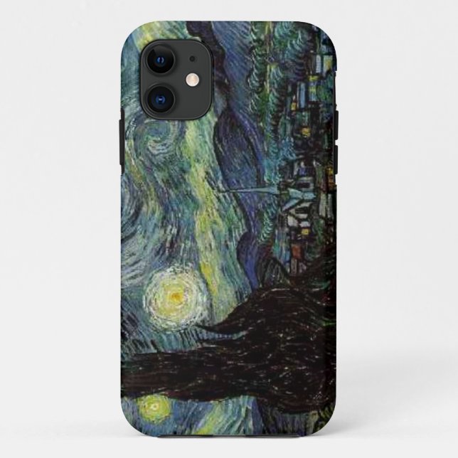Vincent van Gogh, Starry Night Case-Mate iPhone Hülle (Rückseite)
