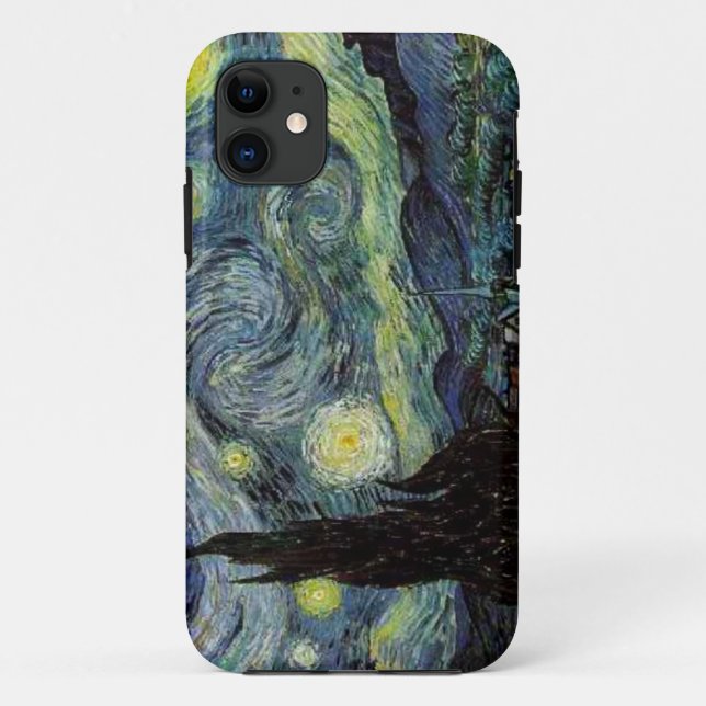 Vincent van Gogh, Starry Night Case-Mate iPhone Hülle (Rückseite)