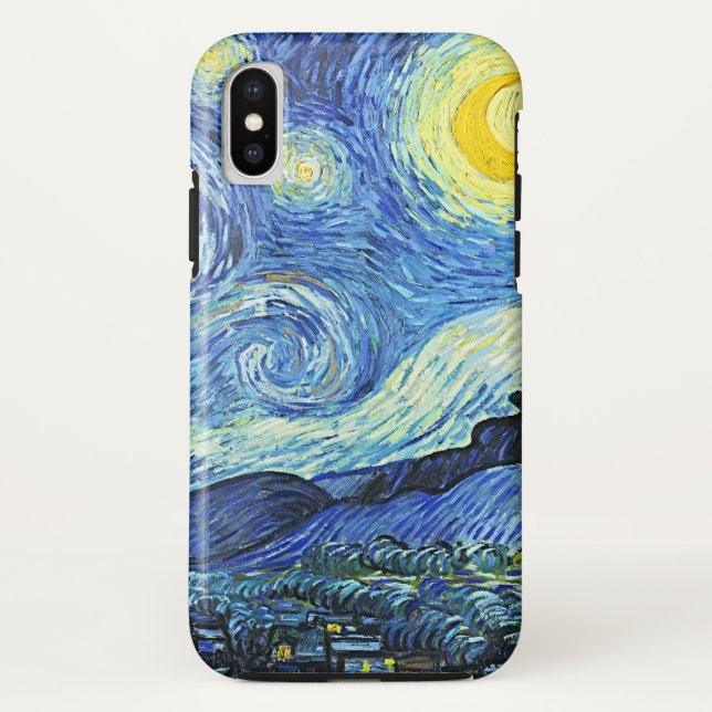 Vincent van Gogh Starry Night Case-Mate iPhone Hülle (Rückseite)