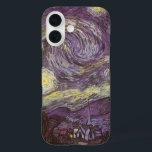 Vincent van Gogh - Starry Night iPhone 16 Hülle<br><div class="desc">Die Starry Night (1889) von Vincent van Gogh ist ein Vintager Post-Impressionismus der Kunstlandschaft Landschaftsmalerei. Der Blick auf eine Stadt in einem Tal bei Nacht mit den Wolken, den Sternen und einem schönen goldgelben Halbmond. Es wurde im Laufe des Tages aus der Erinnerung gemalt und ist van Gogh&#39;s berühmteste Gemälde....</div>