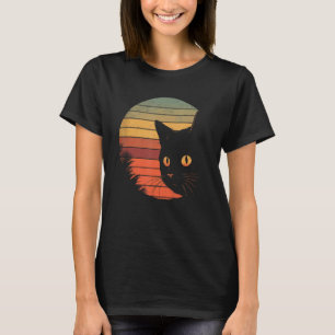 Vincent Van Gogh Starry Night Cat Lover T-Shirt