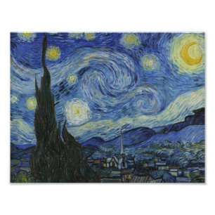 Vincent van Gogh - Starry Night Fotodruck