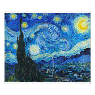 Vincent Van Gogh - Starry Night Fotodruck