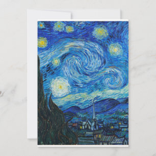 Vincent Van Gogh - Starry Night Karte