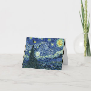 Vincent van Gogh - Starry night - Karte