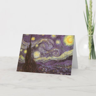 Vincent van Gogh - Starry Night Karte