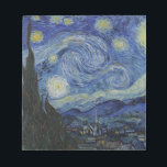 Vincent Van Gogh - Starry Night. Kunstmalerei Notizblock<br><div class="desc">Vincent Van Gogh - Starry Night Malerei. Klassische Kunstwerke eines der weltberühmtesten Maler. Schöne Farben und Wirbel!</div>