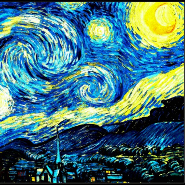 Vincent van Gogh, Starry Night Laptopschutzhülle (Von Creator hochgeladen)