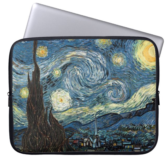 Vincent van Gogh, Starry Night Laptopschutzhülle (Vorderseite)