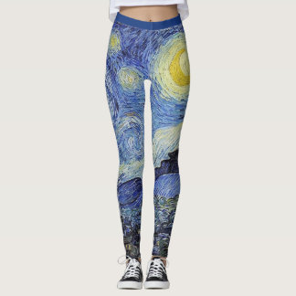 Vincent Van Gogh, Starry Night Leggings
