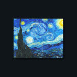 Vincent Van Gogh - Starry Night Leinwanddruck<br><div class="desc">Vincent Van Gogh - Starry Night</div>