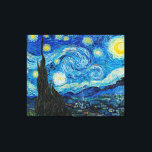 Vincent van Gogh, Starry Night Leinwanddruck<br><div class="desc">Starry Night, berühmtes Gemälde von Vincent van Gogh.</div>
