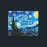Vincent van Gogh, Starry Night Leinwanddruck<br><div class="desc">Starry Night,  berühmtes Gemälde von Vincent van Gogh.</div>