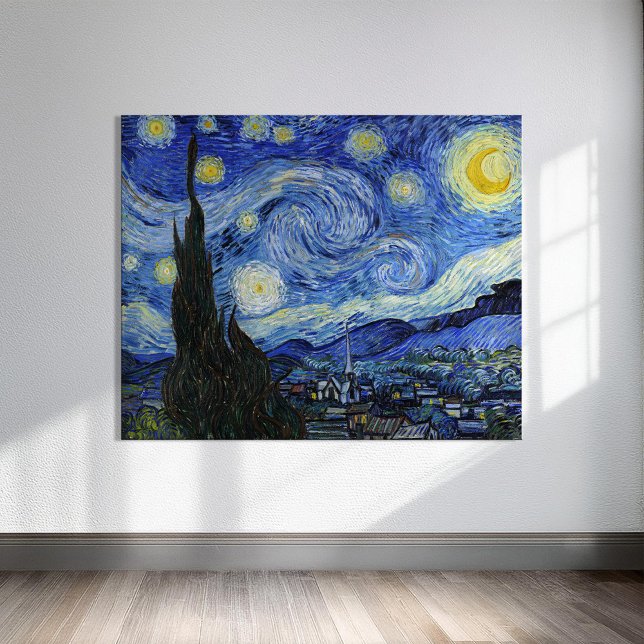 Vincent Van Gogh Starry Night Leinwanddruck (Von Creator hochgeladen)