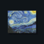 Vincent van Gogh - Starry Night Leinwanddruck<br><div class="desc">Vincent van Gogh - Starry Night - 1889 - Ölmalerei</div>