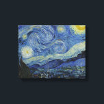 Vincent van Gogh - Starry Night Leinwanddruck<br><div class="desc">Vincent van Gogh - Starry Night - 1889 - Ölmalerei</div>