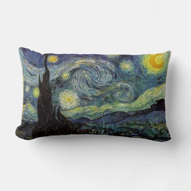 Vincent van Gogh, Starry Night Lendenkissen (Vorderseite)