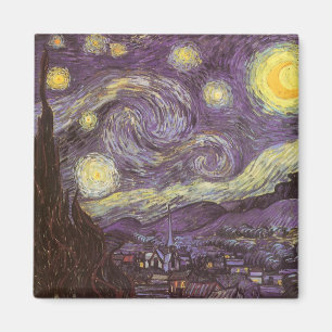 Vincent van Gogh - Starry Night Magnet