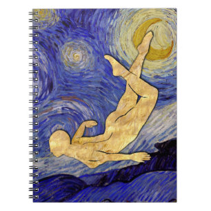 Vincent Van Gogh Starry Night Notizblock