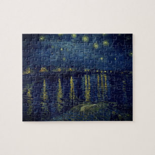 Vincent Van Gogh Starry Night on the Rhone Puzzle
