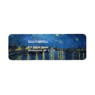 Vincent van Gogh - Starry Night Over the Rhone