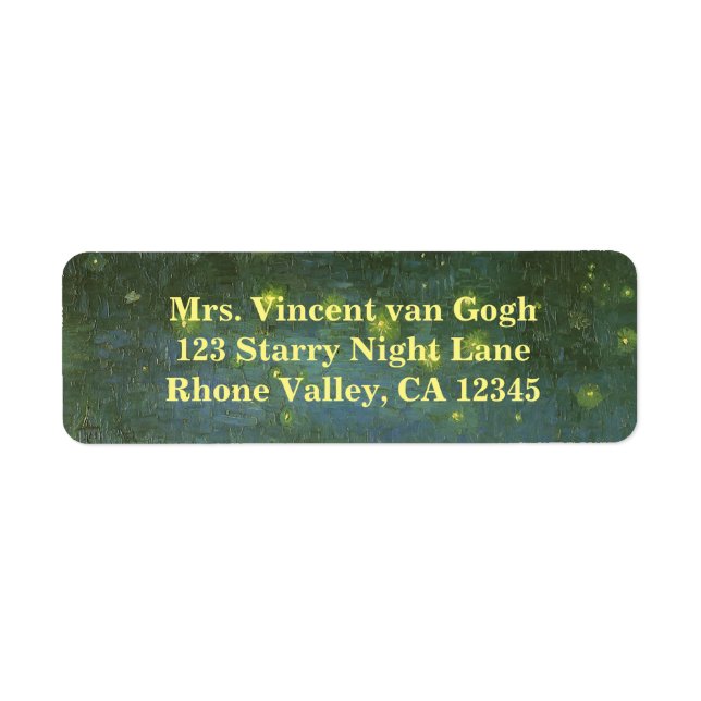 Vincent van Gogh - Starry Night Over the Rhone (Vorne)