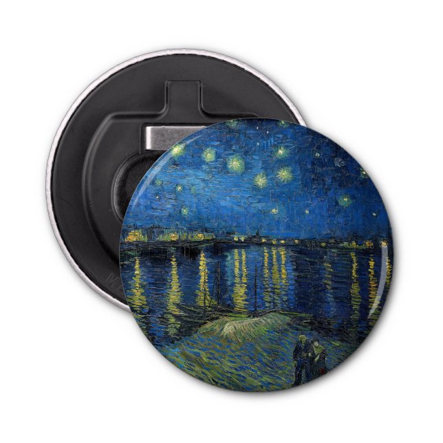 Vincent van Gogh - Starry Night Over the Rhone Flaschenöffner (Vorderseite)
