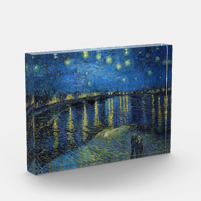 Vincent van Gogh - Starry Night Over the Rhone Fotoblock (Links)