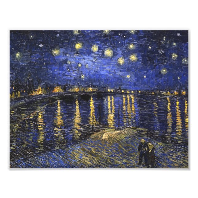 Vincent van Gogh Starry Night Over The Rhone Fotodruck (Vorne)
