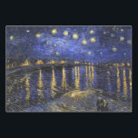 Vincent van Gogh Starry Night Over The Rhone Geschenkpapier Set<br><div class="desc">Vincent Van Gogh Starry Night Over the Rhone Starry Night Over the Rhone (September 1888) ist eines der Gemälde von Vincent van Gogh über Arles in der Nacht in Arles. Es wurde an einer Stelle am Ufer der Rhone gemalt, die nur ein oder zwei Minuten zu Fuß vom Gelben Haus...</div>