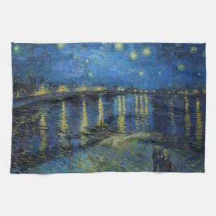 Vincent van Gogh - Starry Night Over the Rhone Geschirrtuch