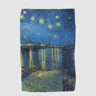 Vincent van Gogh - Starry Night Over the Rhone Golfhandtuch